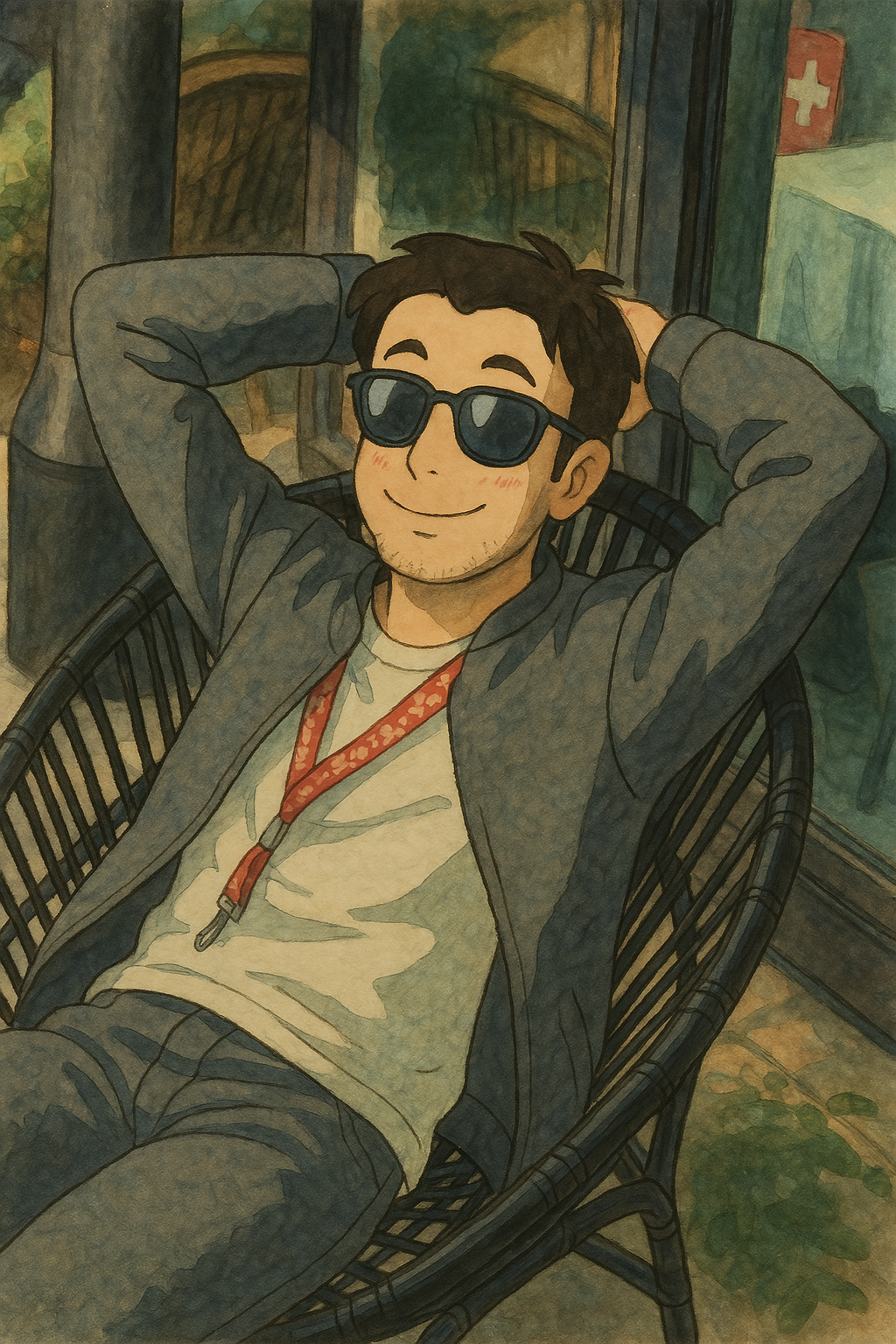 Portrait of Ebrahim Safavi